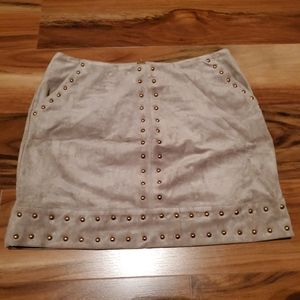 Gianni Bini suede skirt